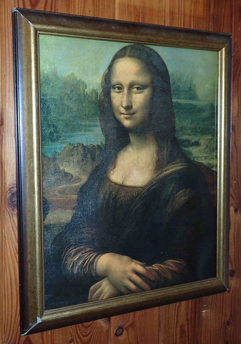 Mona Lisa Leonardo Da Vinci Reprodukce