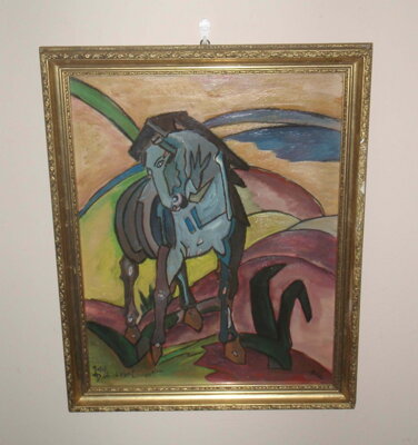 MODRÝ KŮŇ - DUBIEL JOSEF VON LERACH