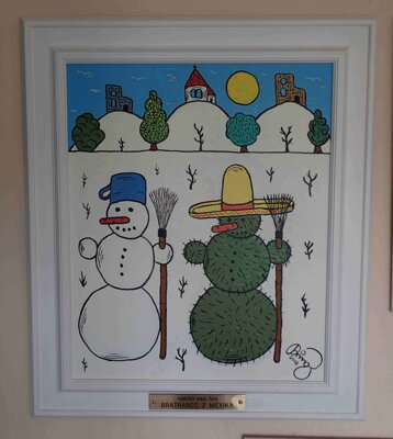 BRATRANEC Z MEXIKA - OLEJ - ČECH RINGO FRANTIŠEK