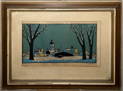 ZIMA ZA MĚSTEM - HRABA VÁCLAV