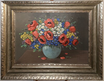 VLČÍ MÁKY VE VÁZE - STEIN VÁCLAV