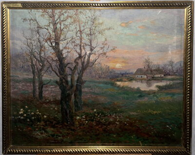 ZÁPAD SLUNCE NAD CHALUPAMI - VONDRÁČEK