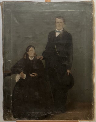 DVOJPORTRÉT MANŽELSKÉHO PÁRU - REPRODUKCE