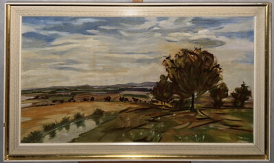 PODZIMNÍ KRAJINA - NEZNÁMÝ AUTOR