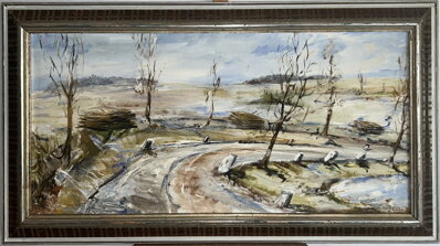 TOČITÁ CESTA V ZIMNÍ KRAJINĚ - RATH J.