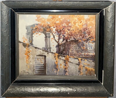 MAJESTÁTNÍ VCHOD DO DOMKU - TOMSA KAREL