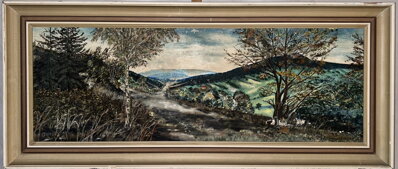 HORSKÁ CESTA V PODVEČER - ŠVANCER