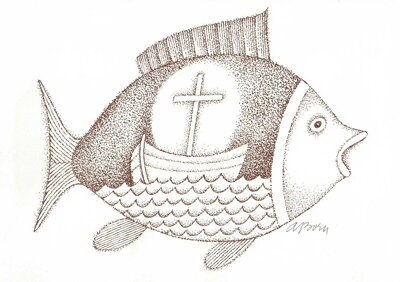 SPISOVATEL - RYBA - ARCHA SPÁSY