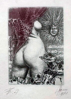 AKT OPALOVÁNÍ SLUNCEM - HUJBER GÜNTER