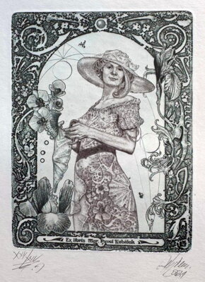 AKT - POCTA ALFONS MUCHA - HUJBER GÜNTER