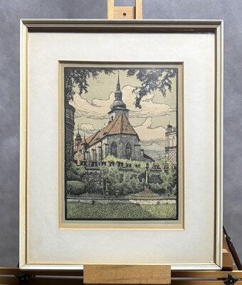 KOSTEL OBĚTOVÁNÍ PANNY MARIE - ČESKÉ BUDĚJOVICE II. - KOUBEK KAREL