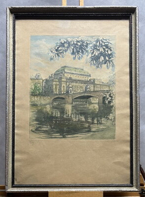 PRAHA NÁRODNÍ DIVADLO - MAYER MEYER JOSEF SOUČEK VÁCLAV