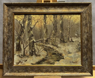 ZIMA U ŘEKY - POSPÍŠIL KAREL