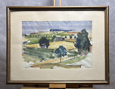 POZDNÍ LÉTO V KRAJINĚ - SEDLÁČEK VOJTĚCH