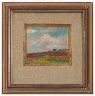 KRAJINNÁ BAREVNÁ STUDIE - SIGMUND KAREL JAN