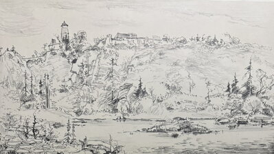 VLTAVA POD ZVÍKOVEM - STEHLÍK KAREL