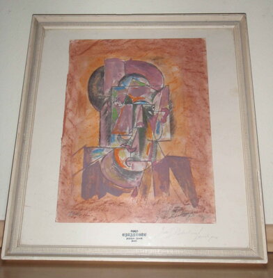 HLAVA STYL PABLO PICASSO - DUBIEL JOSEF VON LERACH