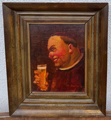 MNICH SE SKLENKOU - BECHNÍK THEODOR