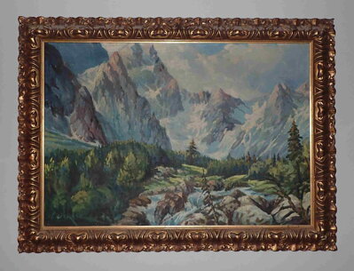 KOTEL ZELENÉHO PLESA VYSOKÉ TATRY - BERECZ LADISLAV