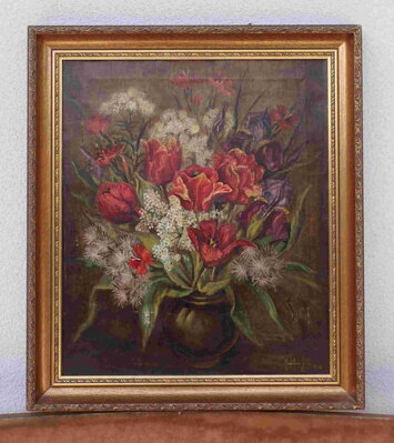 ČERVENÉ TULIPÁNY - GRÜBER