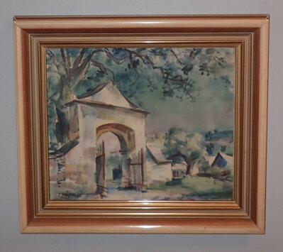 BOJANOV KOSTEL SV. VÍTA VSTUPNÍ BRÁNA - HAŠEK JOSEF