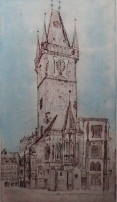 PRAHA STAROMĚSTSKÁ RADNICE - HOFMAN JOSEF