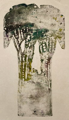 STROMY - ABSTRAKCE - ROUBÍČKOVÁ LESAŘOVÁ MICHAELA