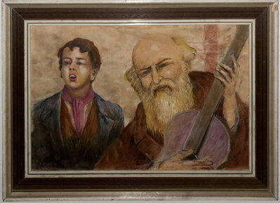 SLEPÝ ŽEBRÁK A VNUK - VICHR LUDVÍK