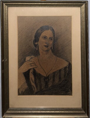 PORTRÉT BOŽENY NĚMCOVÉ - SIGNOVÁN