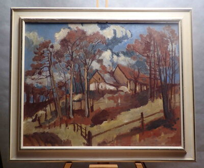 KAMENICE V ORLICKÝCH HORÁCH + ŠEŘÍKY VE VÁZE -  DVOJOBRAZ - KMOŠEK PETR