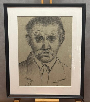 PORTRÉT MUŽE - KRČIL JOSEF