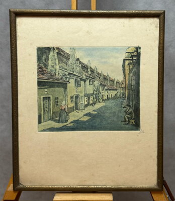 PRAHA ZLATÁ ULIČKA - MAYER MEYER JOSEF