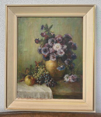 FIALOVÉ KVĚTINY S OVOCEM - PEŘINA VÁCLAV