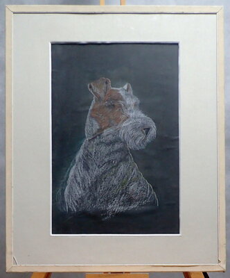 PES - FOXTERIÉR - NEZNÁMÝ AUTOR