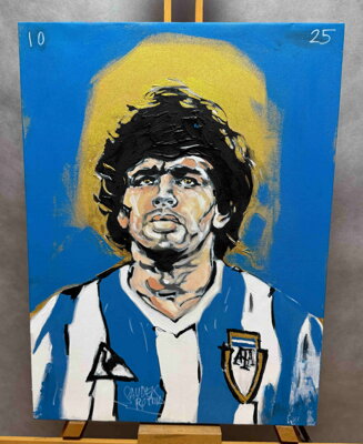 BŮH FOTBALU DIEGO MARADONA 10 - SAUDEK PATRIK