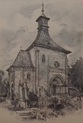 ROMÁNSKÁ KAPLE VE VINCI - VIK KAREL
