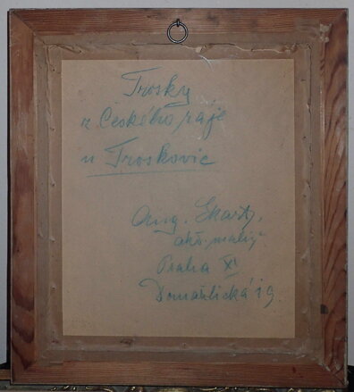 TROSKY Z ČESKÉHO RÁJE U TROSKOVIC - EKART (ECKHARDT) AUGUSTIN JOSEF