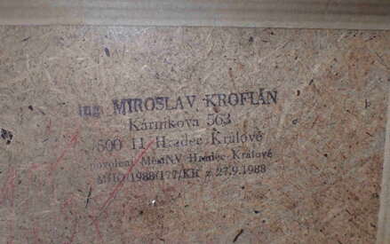 AKROBATICKÉ LETADLO - KROFIÁN MIROSLAV