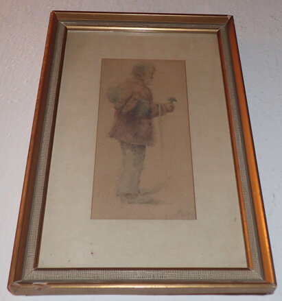 STAŘÍK NA HOUBÁCH - MYSLBEK JOSEF VÁCLAV