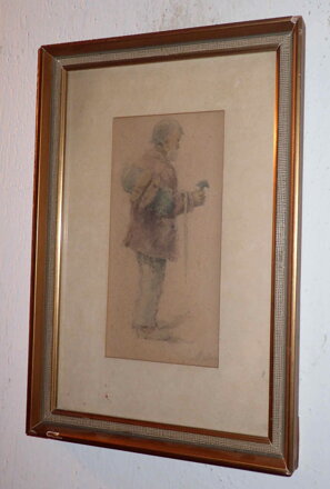 STAŘÍK NA HOUBÁCH - MYSLBEK JOSEF VÁCLAV