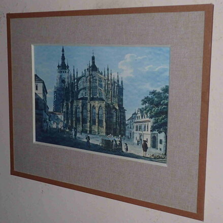 PRAHA PRAGUE PRAŽSKÝ HRAD, KATEDRÁLA SVATÉHO VÍTA - REPRODUKCE