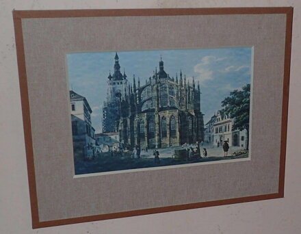 PRAHA PRAGUE PRAŽSKÝ HRAD, KATEDRÁLA SVATÉHO VÍTA - REPRODUKCE