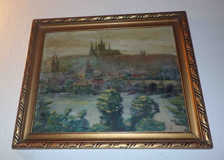POHLED NA HRADČANY - ŠÍR JAN