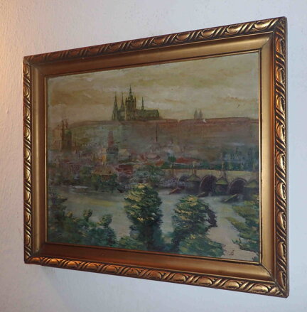 POHLED NA HRADČANY - ŠÍR JAN