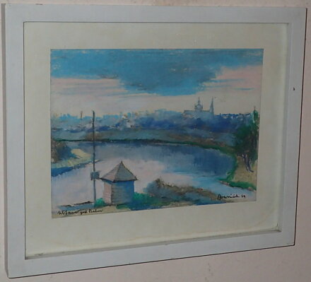 PRAHA VLTAVA POD BABOU - VANÍČEK B.