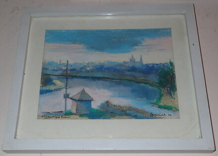 PRAHA VLTAVA POD BABOU - VANÍČEK B.