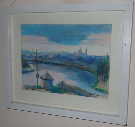 PRAHA VLTAVA POD BABOU - VANÍČEK B.