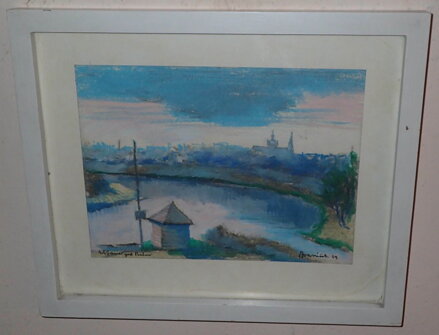 PRAHA VLTAVA POD BABOU - VANÍČEK B.