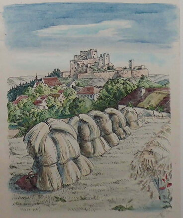 HRADNÍ ZŘÍCENINA RABÍ - ŽNĚ - ŠVEC VÁCSLAV