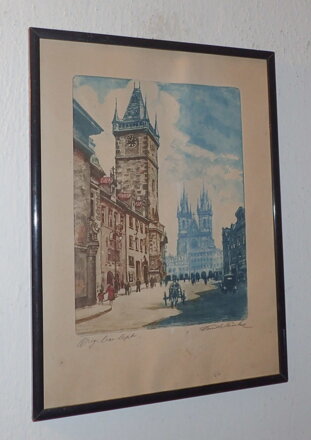 PRAHA STAROMĚSTSKÁ RADNICE A NÁMĚSTÍ - WÄNKE EMIL